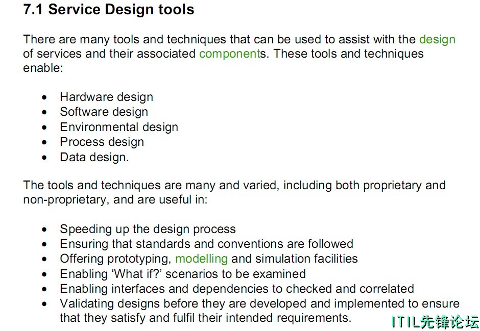 SD7.1 Servic Design tools